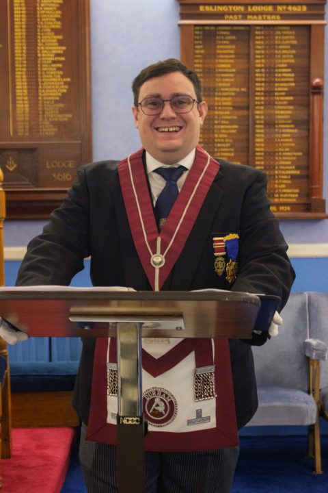 W.Bro Stuart J Major lecture